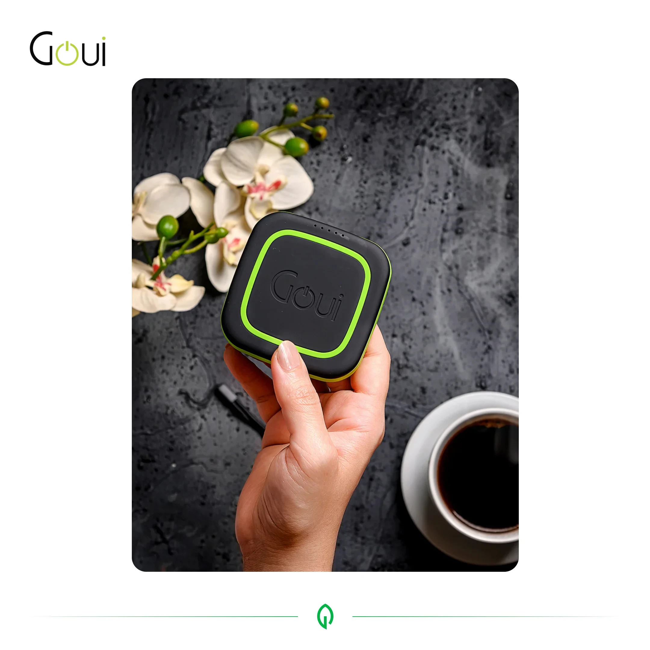 Goui Cube Powerbank Sans Fil 10000 mAh Qi